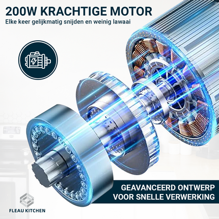 Snijmachine - Inclusief 2x RVS Snijbladen