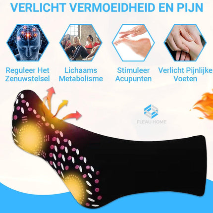 Zelf Verwarmde Sokken - Zwart - Fleau Goods