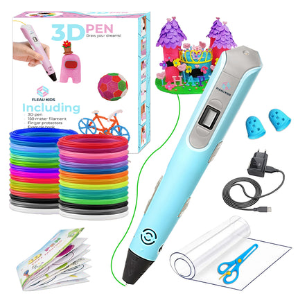 3D pen Blauw XXL - 150m filament