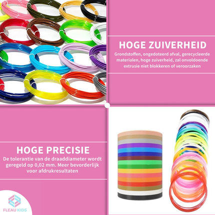 Filament 150m - 30 Kleuren - Fleau Goods