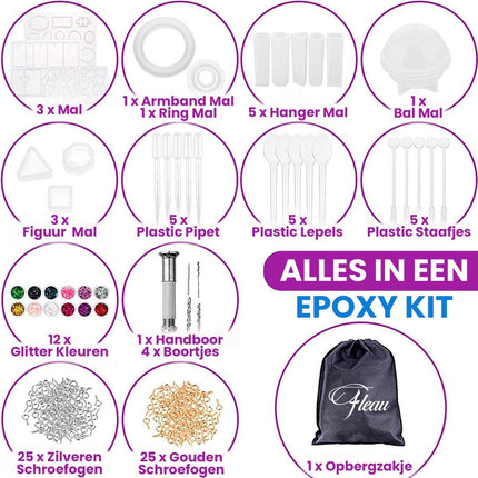 Epoxy pakket 187 delig - Fleau Goods