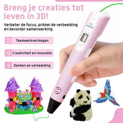 3D pen Roze L - 36m filament