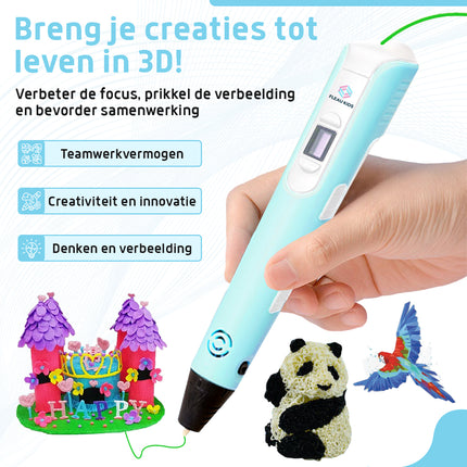 3D pen Blauw L - 36m filament