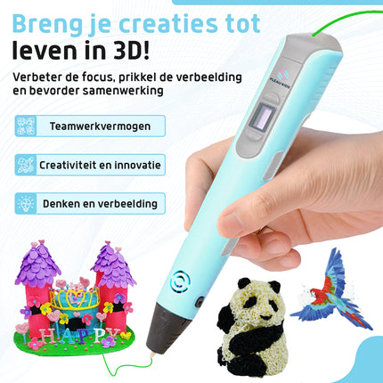 3D pen Blauw L - 36m filament
