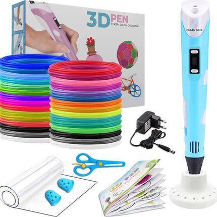 3D pen Blauw XL - 75m filament