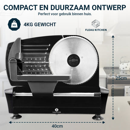 Snijmachine - Inclusief 2x RVS Snijbladen