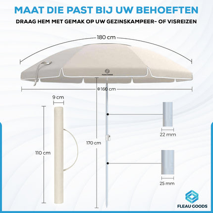 Parasol Set met houder