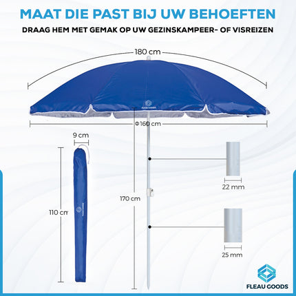 Parasol Set met houder