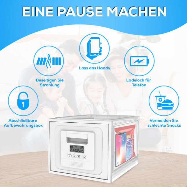 Fleau Home Telephone Safe with Time Lock