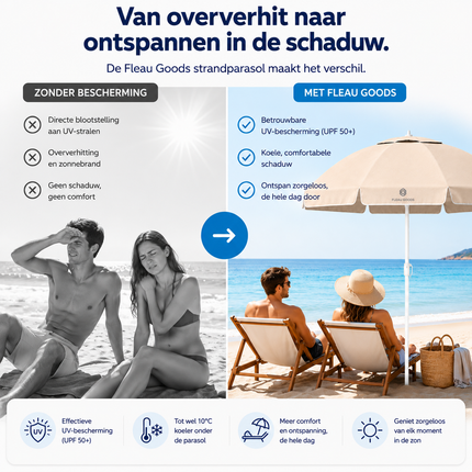 Fleau Goods Strandparasol - Parasol