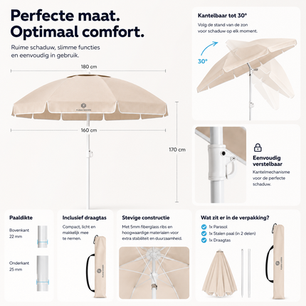 Fleau Goods Strandparasol - Parasol