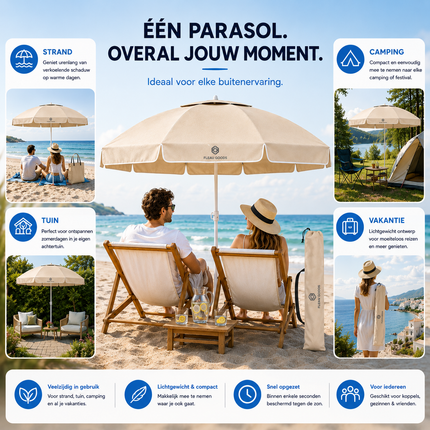 Fleau Goods Strandparasol - Parasol