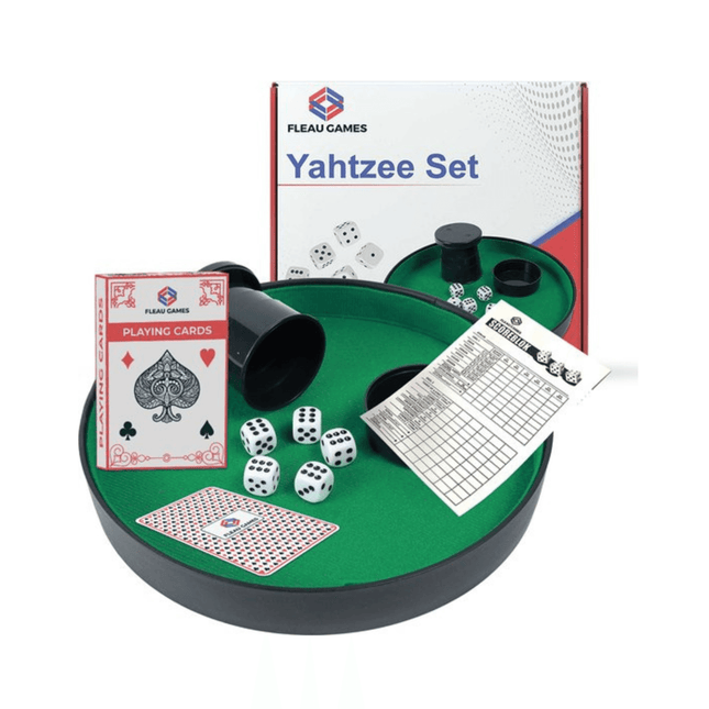 Yahtzee Set met kaarten - Fleau Goods