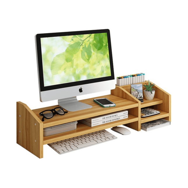 Monitor Verhoger hout - Fleau Goods