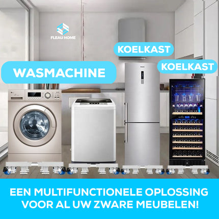 Wasmachine verhoger wit