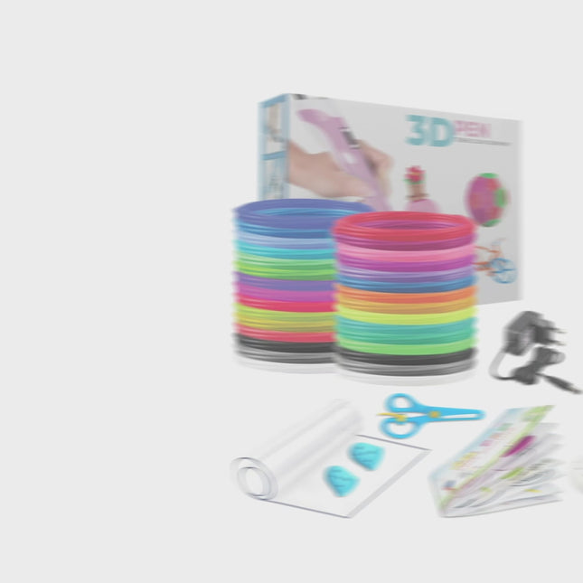 Fleau Kids 3D Pen Starter Package