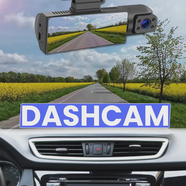 Fleau Tech Dashcam 2 in 1 - Inclusief WIFI & APP